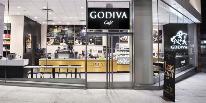 Godiva cafe