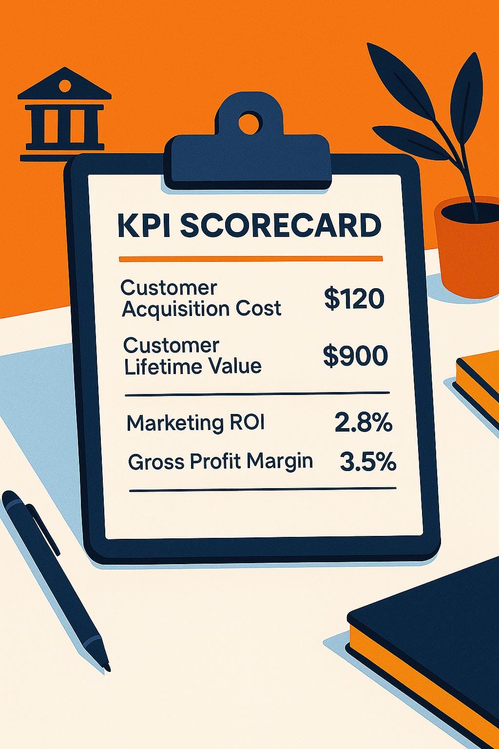 KPI Scorecard, marketing metrics